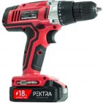 Taladro Atornillador Inalambrico Pektra 18v + Bateria Litio